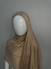 Load image into Gallery viewer, Jersey Embellished Hijab Design 1
